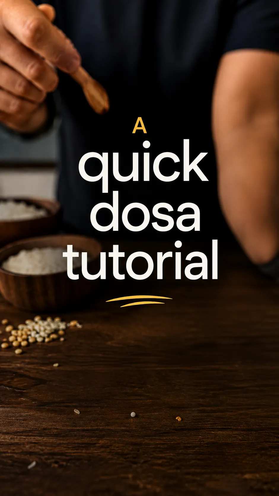 Classic Dosa in Minutes